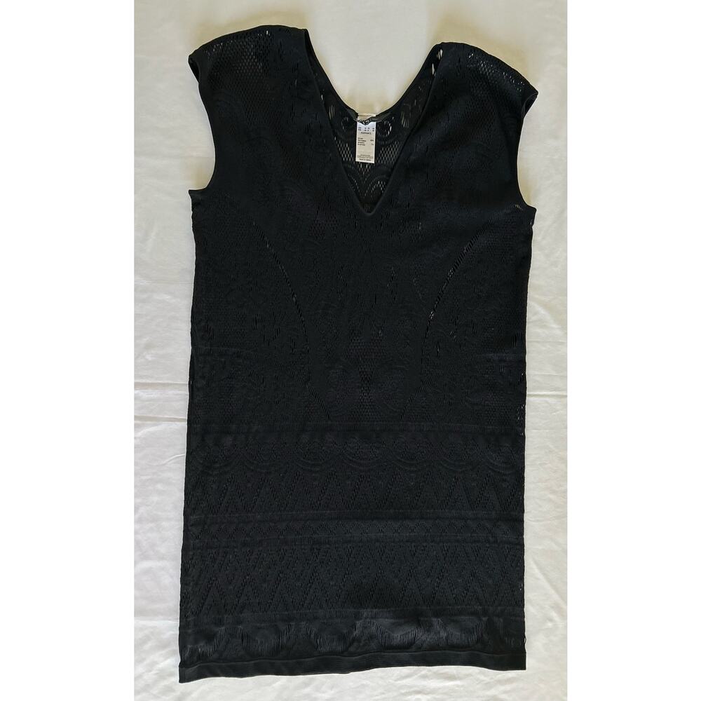 JETS Swimwear by Jessika Allen Intrigue Black Cover Up Dress Size 10 Medium - Picture 6 of 10